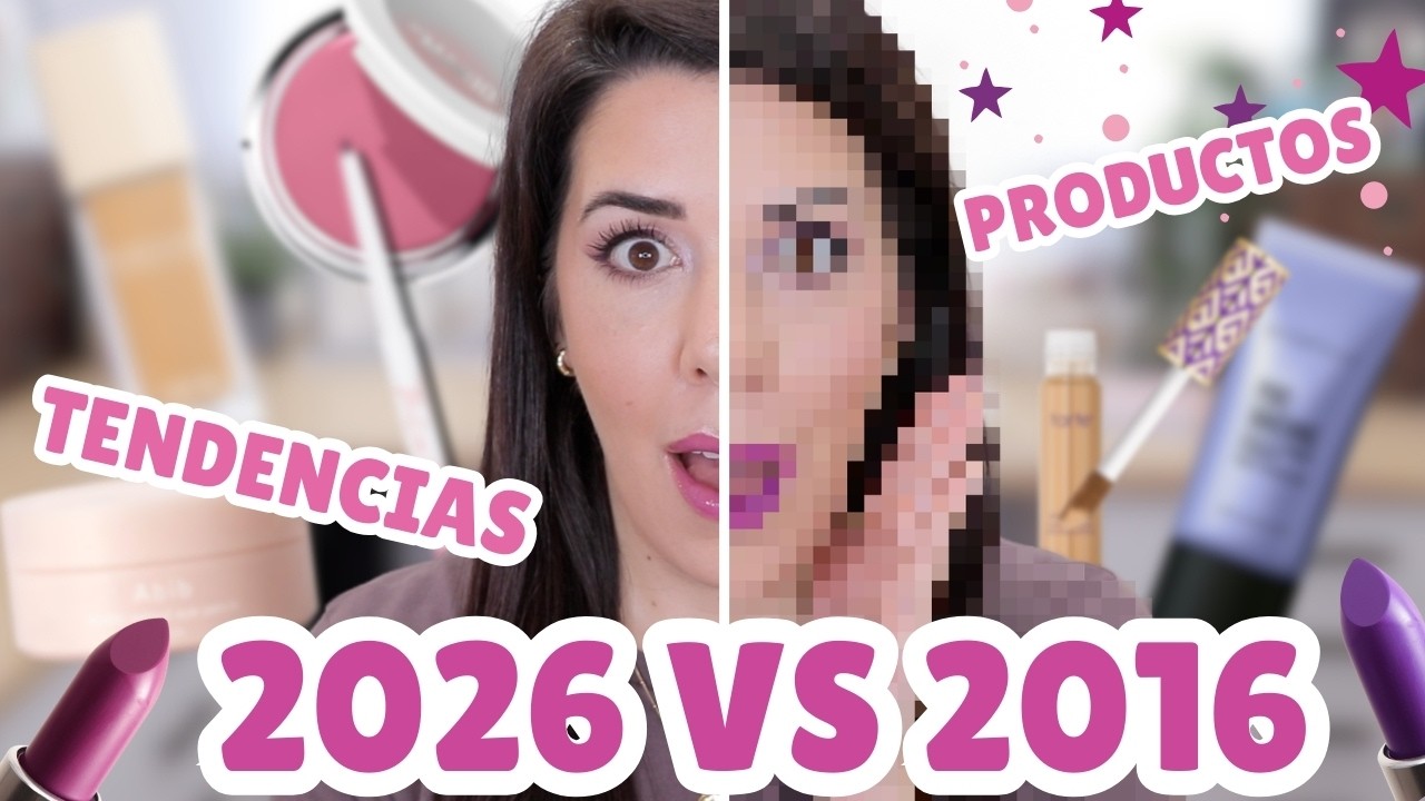 10 años de TENDENCIAS de MAQUILLAJE  Insta Glam vs Clean Girl