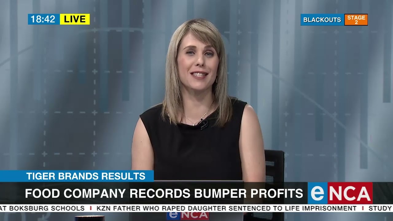 Tiger Brands Results | Food company record bumper profits