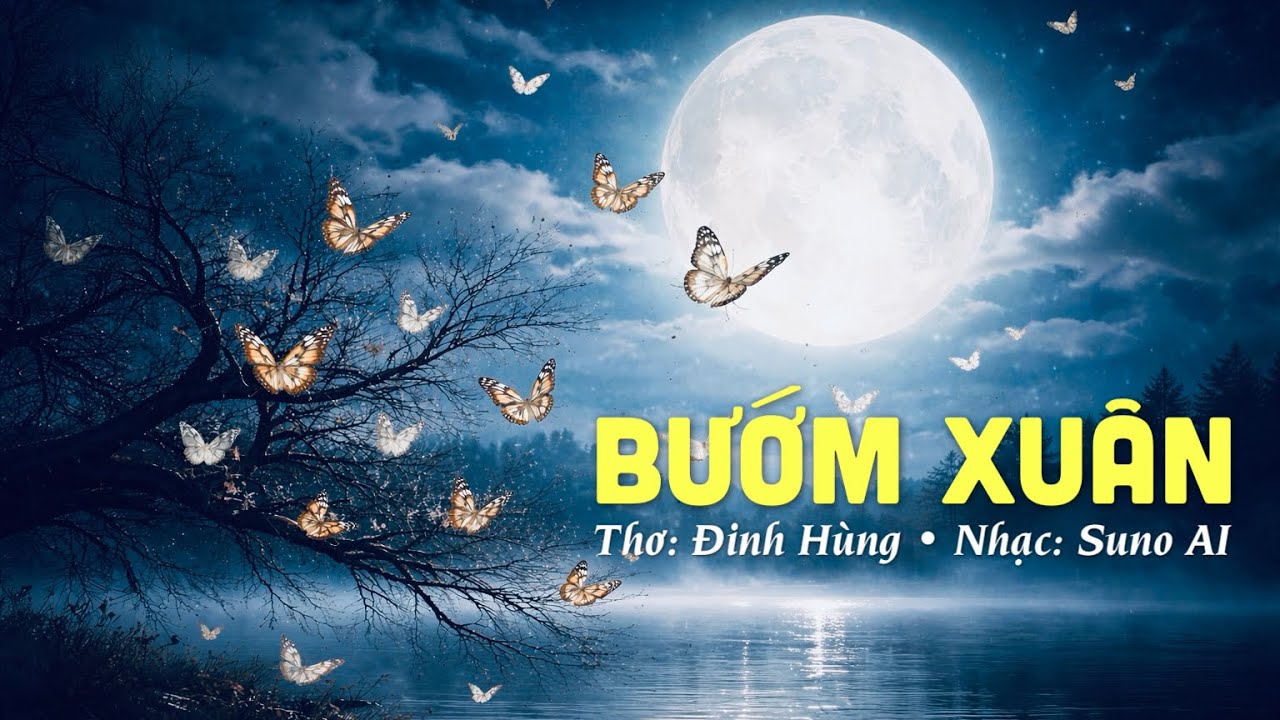 BƯỚM XUÂN || thơ: Đinh Hùng || nhạc: Suno AI