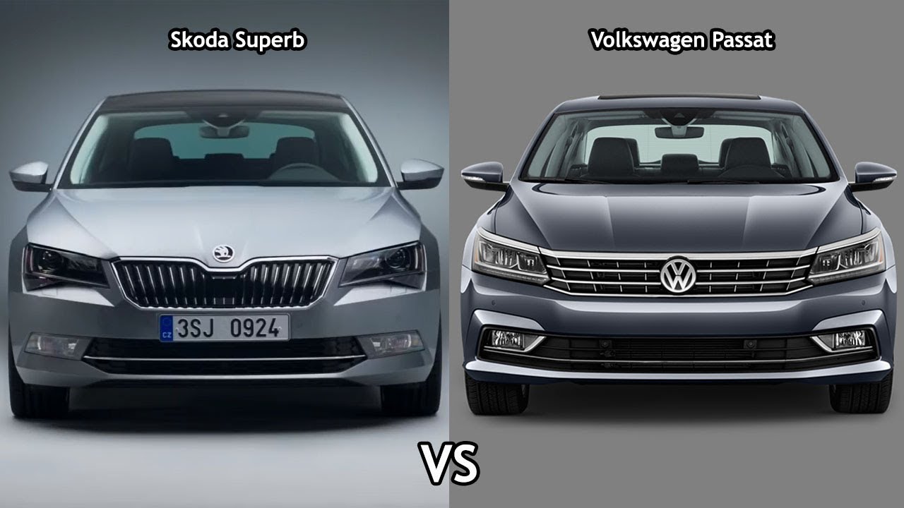 2018 Skoda Superb vs 2018 Volkswagen Passat