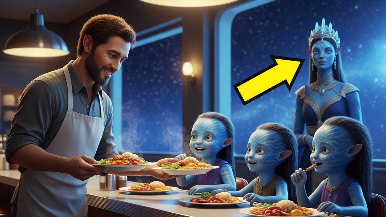 Er machte täglich Mittagessen für die hungrigen Alien-Kinder – ohne zu wissen, dass ihre Mutter die.