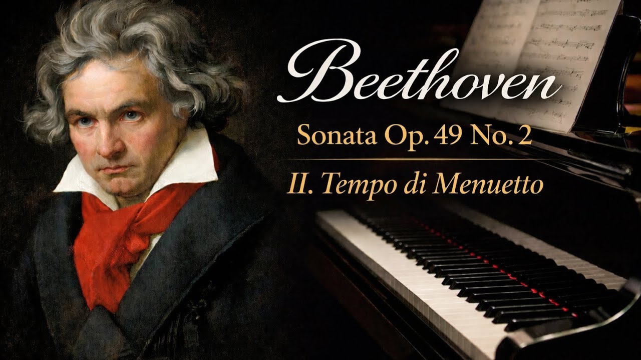 Beethoven Sonata Op. 49 No. 2, II. Tempo di Menuetto