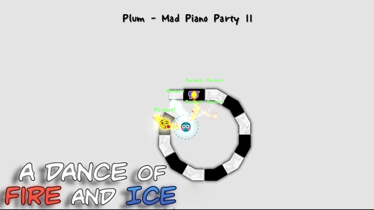 PLAYING THE PIANO IN ADOFAI?? | Plum - Mad Piano Party II (A Dance of Fire and Ice)