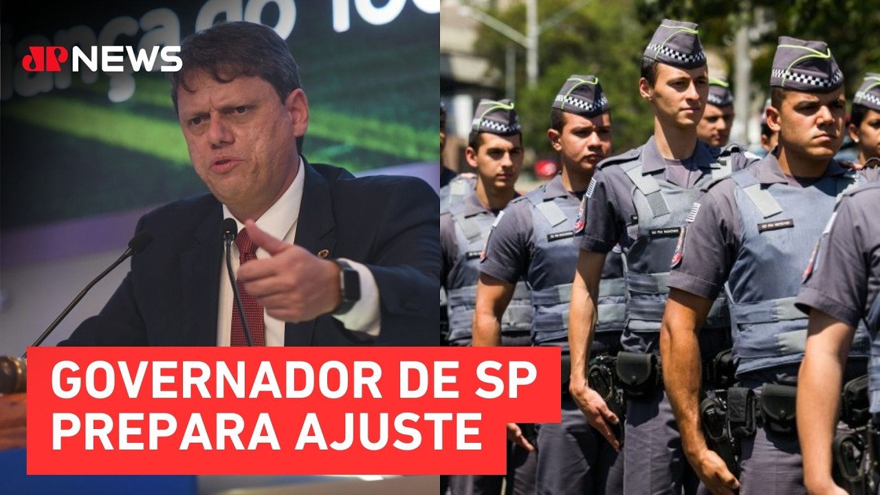 Tarc&iacute;sio de Freitas enviar&aacute; &agrave; Alesp projeto sobre aumento salarial a policiais | TEMPO REAL
