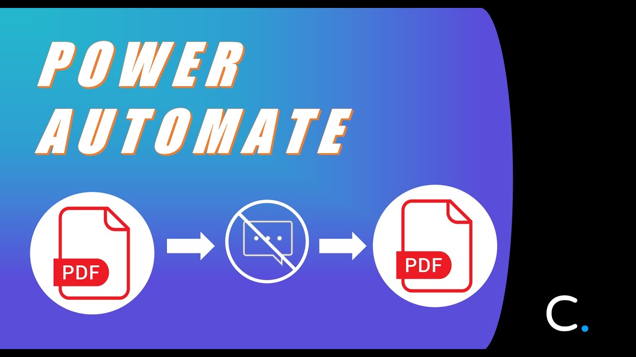 How to Remove PDF Annotations, Comments in Power Automate
