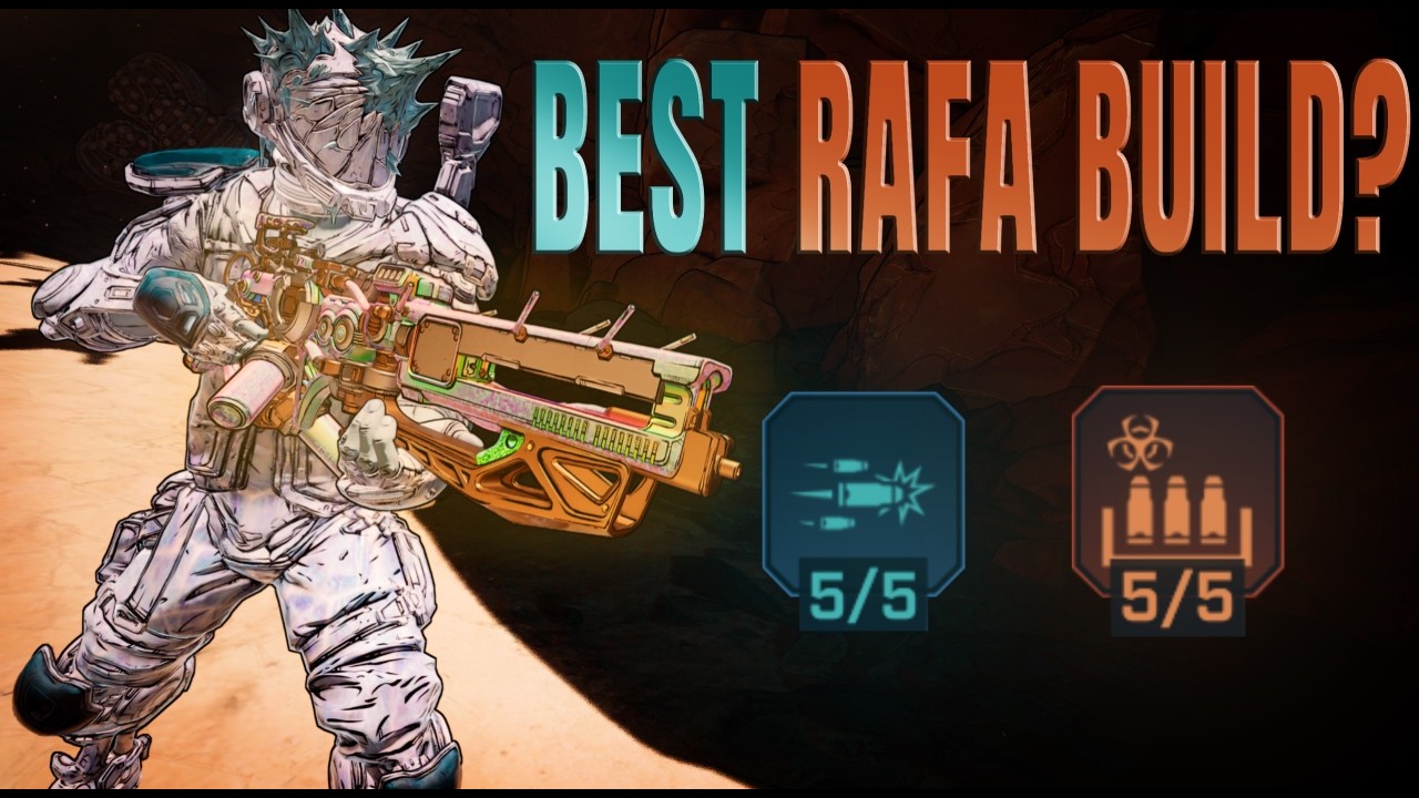 Golden Ricochet Rafa (infinite sustain!) | Borderlands 4 build showcase