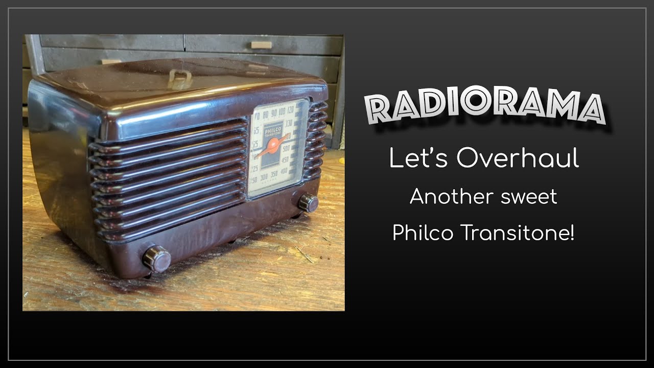 ANOTHER nearly mint Philco Transitone!