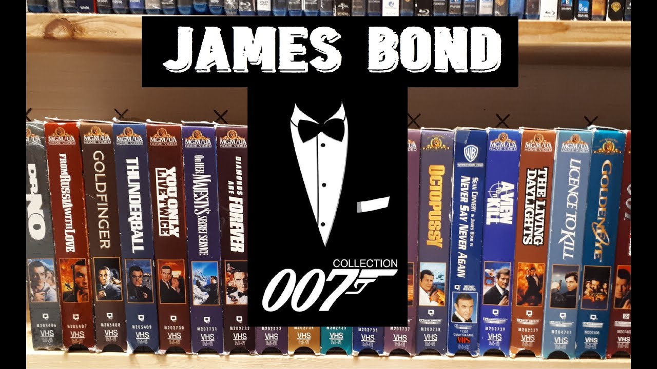 My James Bond Movie Collection