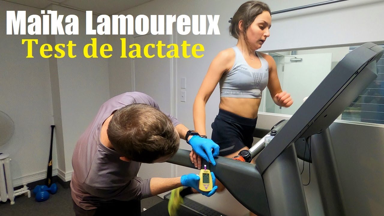 Maïka Lamoureux - Test de lactate et de fréquence cardiaque