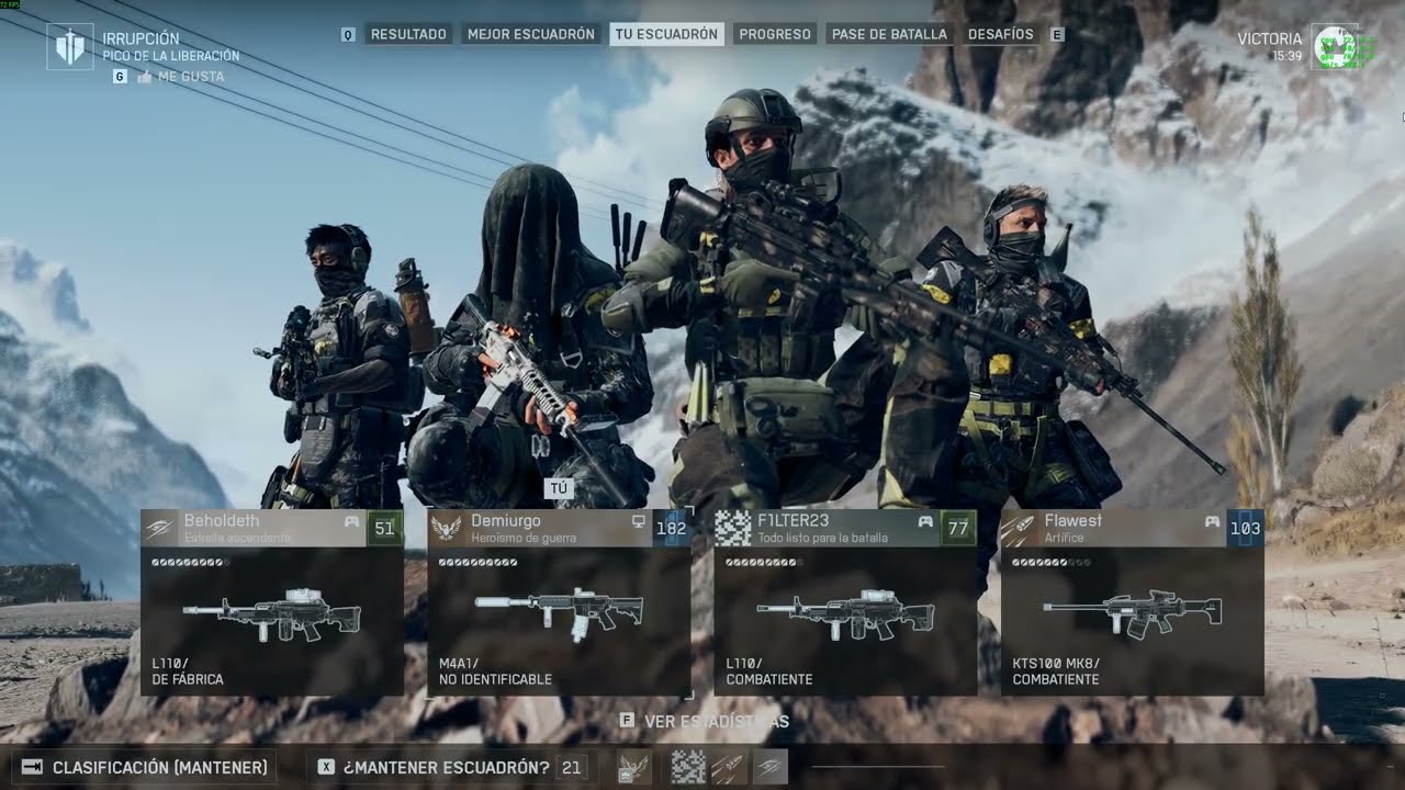 Battlefield 6 Irrupción Pico de la Liberación