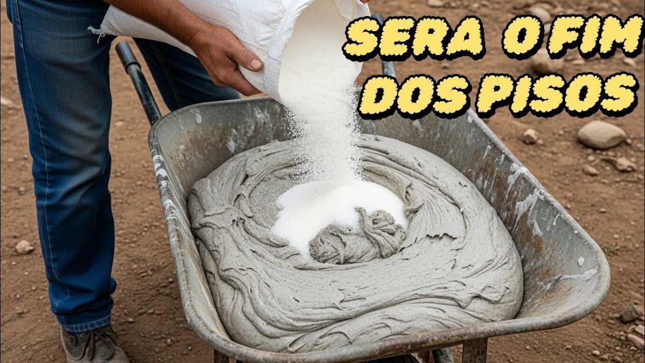 MORRIA E NAO SABIA Basta misturar CIMENTO e AÇÚCAR!! VOCÊ SABIA DISSO?? VAI VIRA FEBRE NA CONSTRUÇÃO