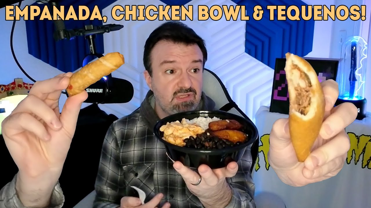 DSP пробует это. Эпизод 198 — Венесуэльская кухня! Эмпанада, куриные миски и текенос!