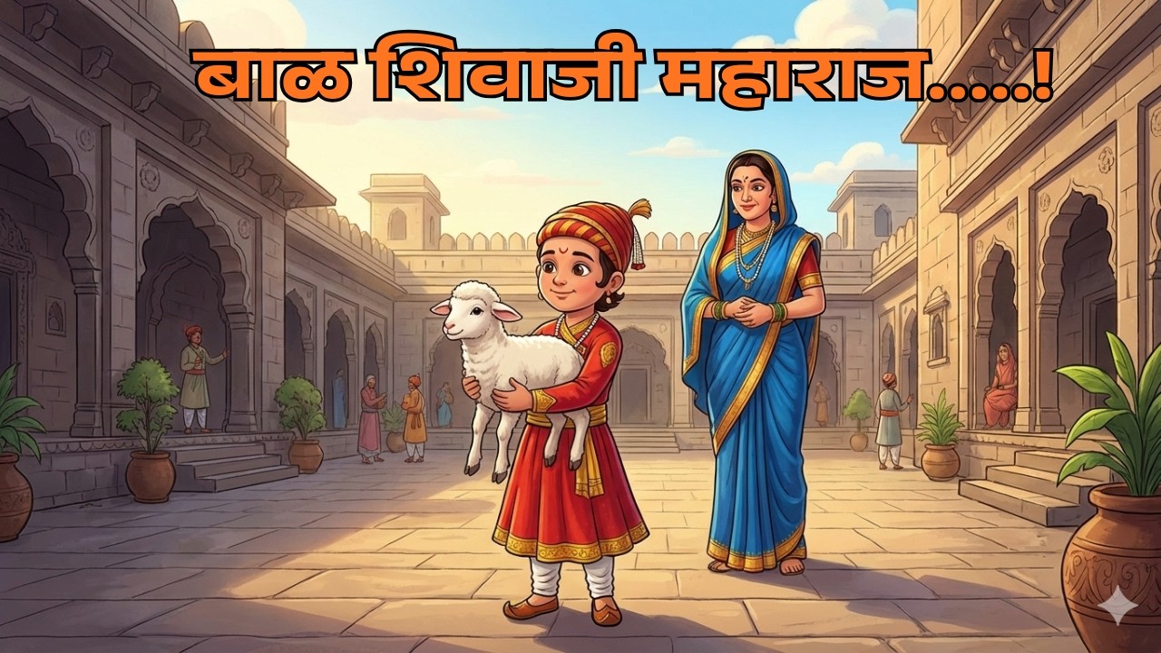बाळ शिवाजी महाराजांची प्रेरणादायी गोष्ट | Marathi Moral Story for Kids