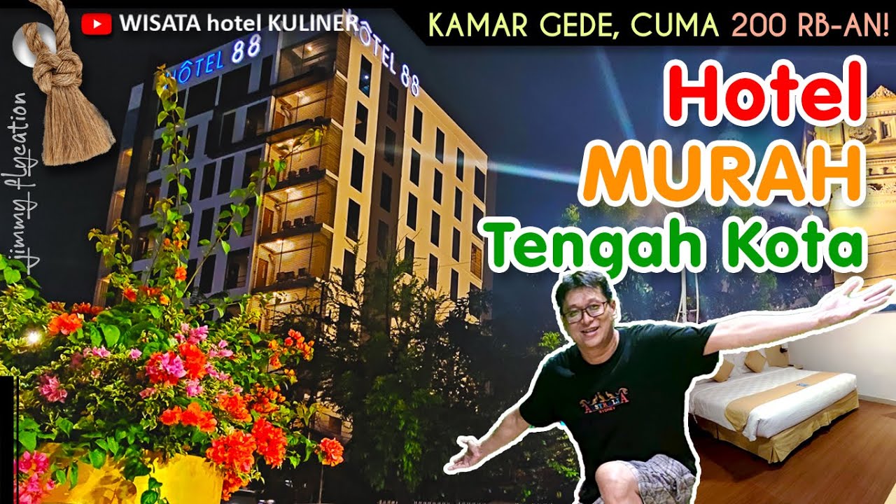 Review HOTEL MURAH DI SURABAYA, DI TENGAH KOTA | KOK BISA CUMA 200 RB AN?