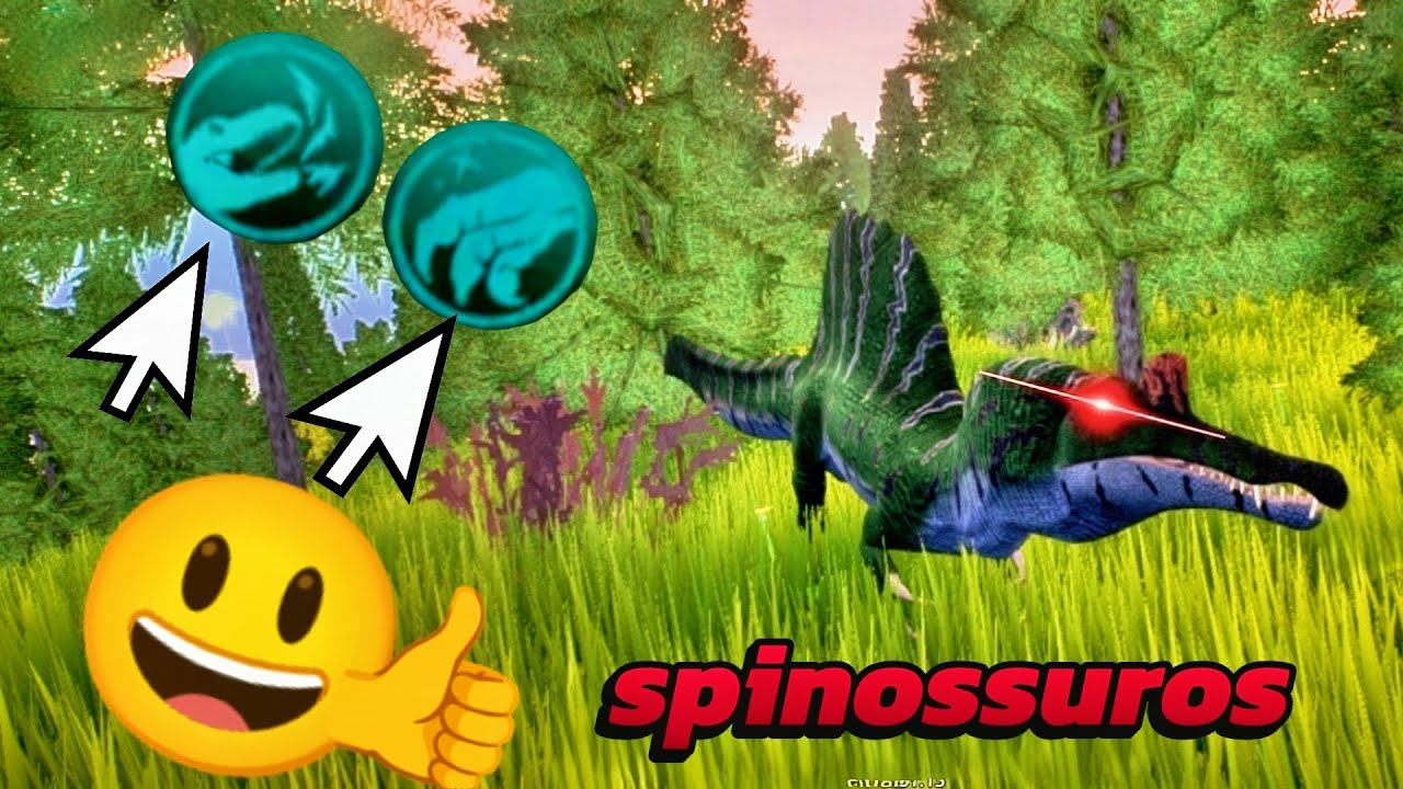 JOGANDO DE SPINOSSAUROS,ENTRE GARRAS E DENTES