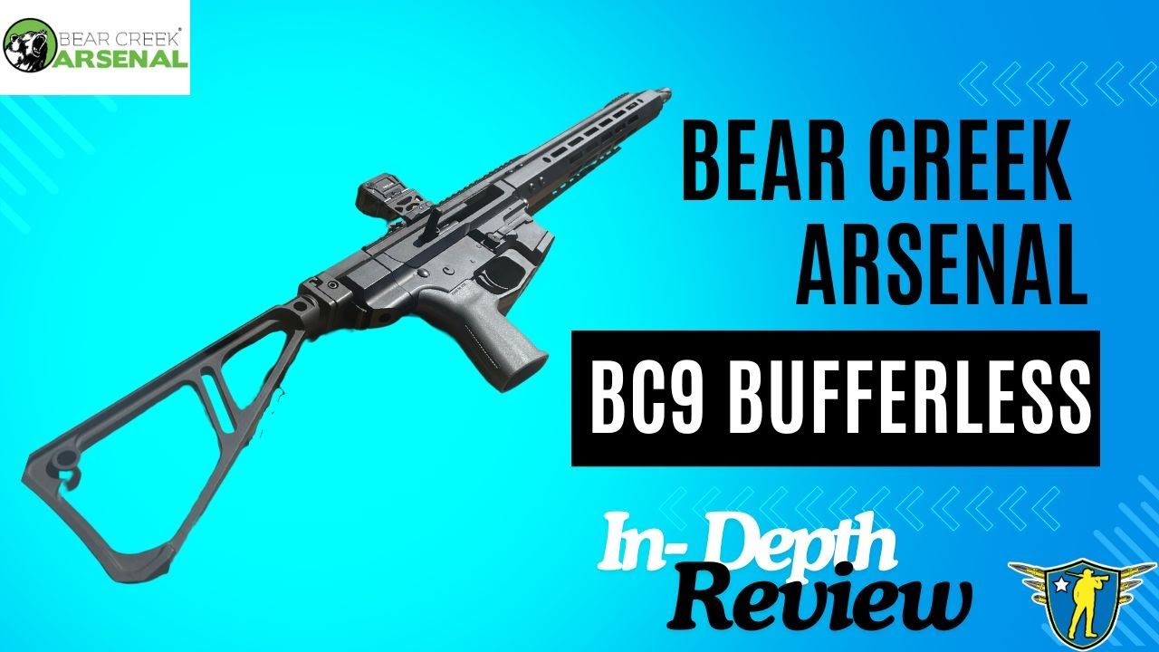 Bear Creek Arsenal BC9 Bufferless 16inch Rifle In Depth Review !!!