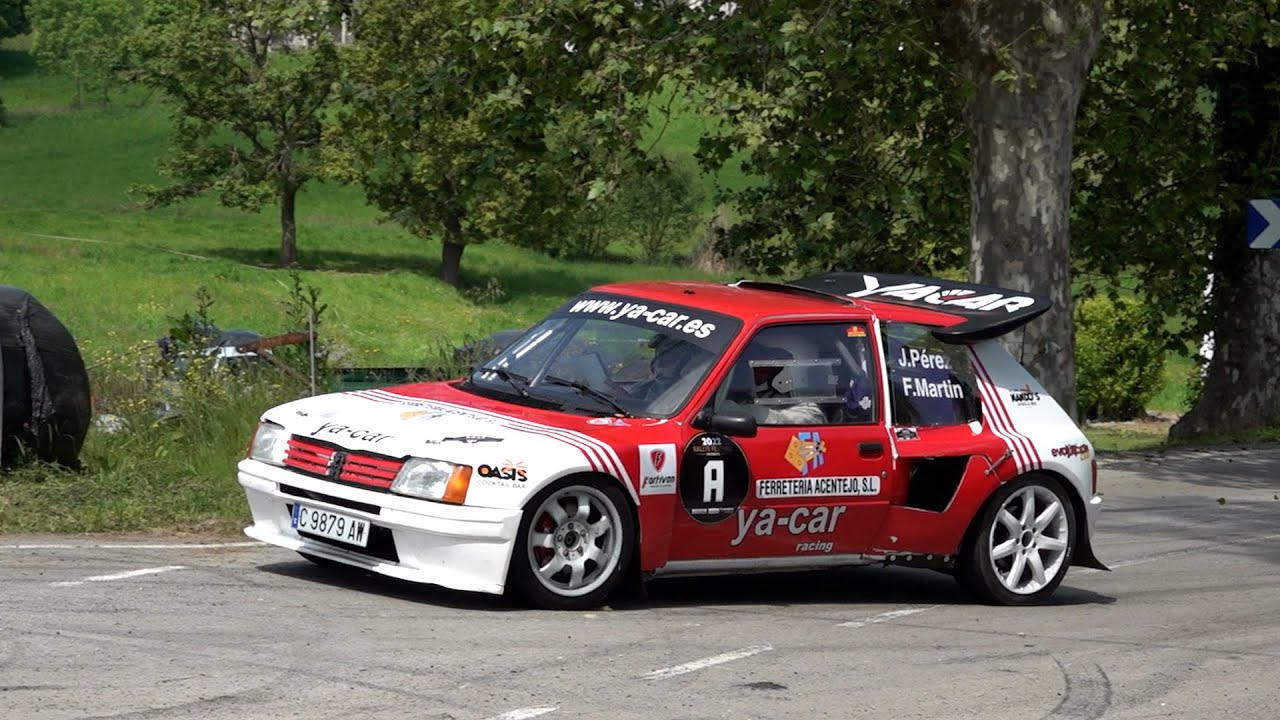 Juan Pérez - Francisco Martin | Rallye Festival Hoznayo 2022 | Peugeot 205 Proto