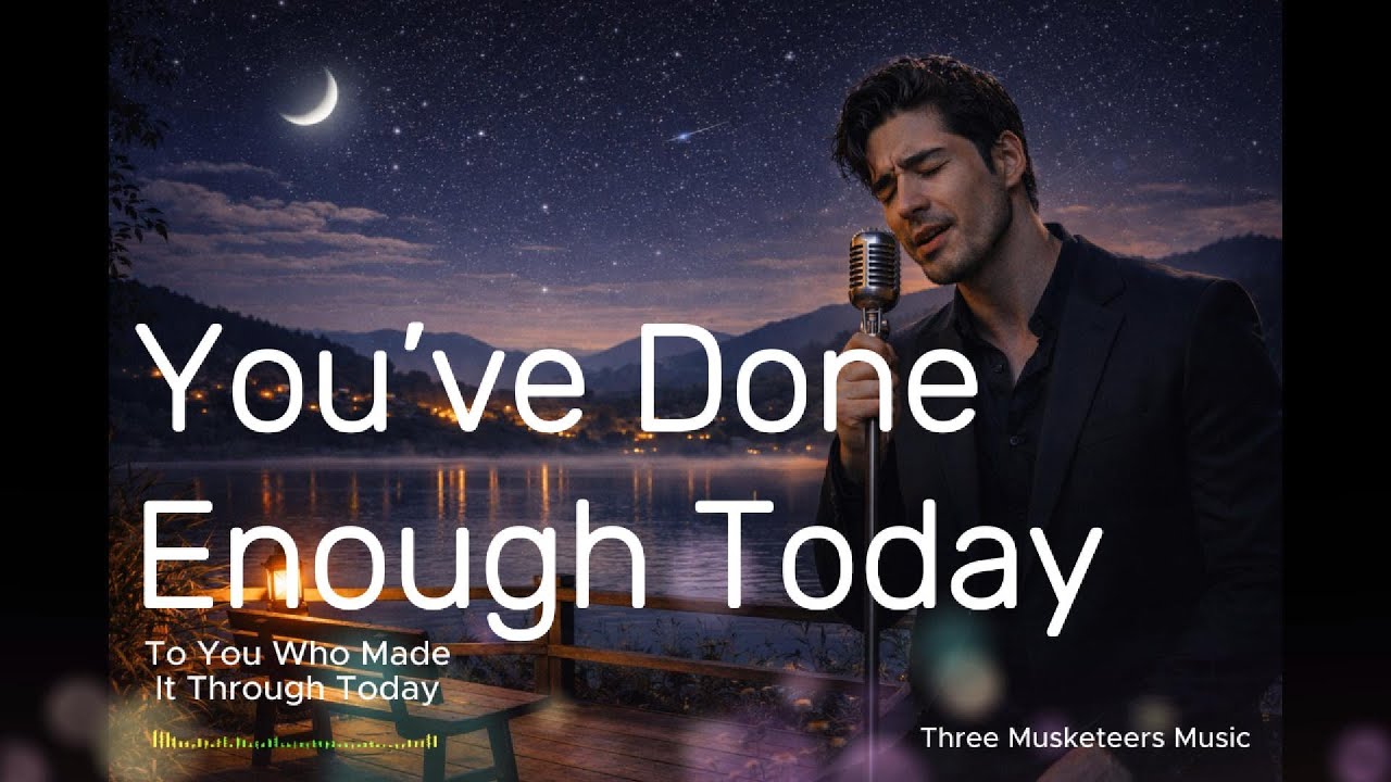 You’ve Done Enough Today | Chill & Feel-Good Acoustic Ballad