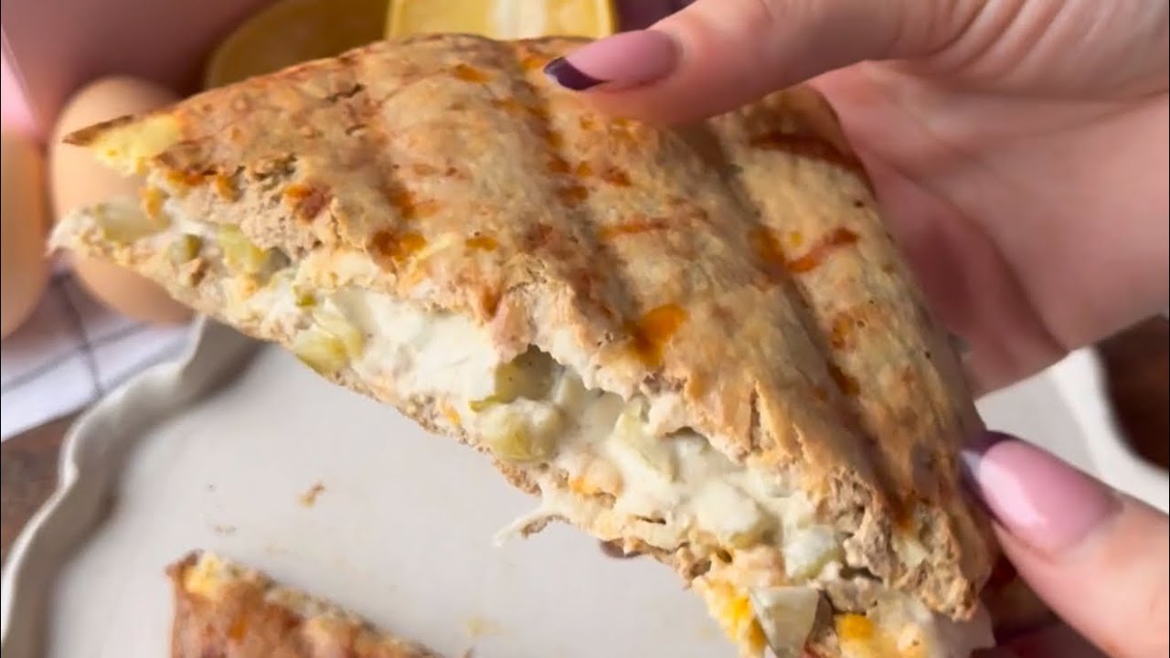 Moje keto śniadanie!  Pieczywo z tuńczyka 🐟