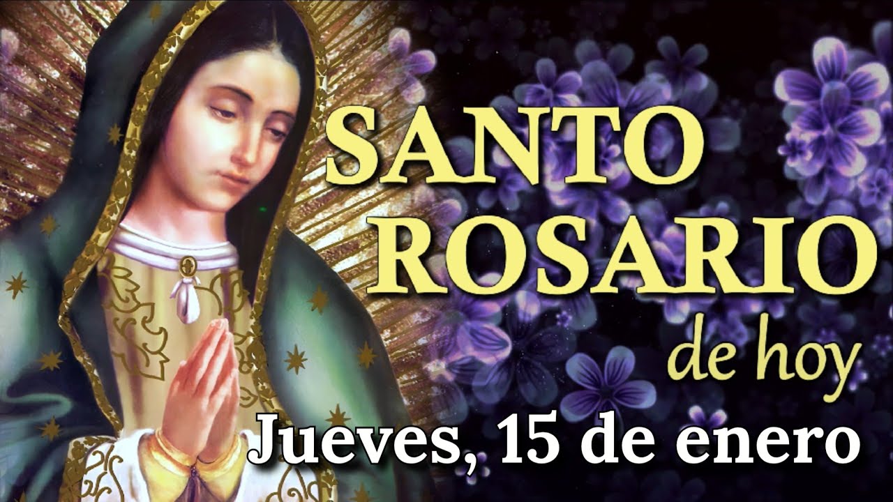 🙏 Santo Rosario de Hoy ✝️, Misterios Luminosos, Jueves 15 de enero 2026.