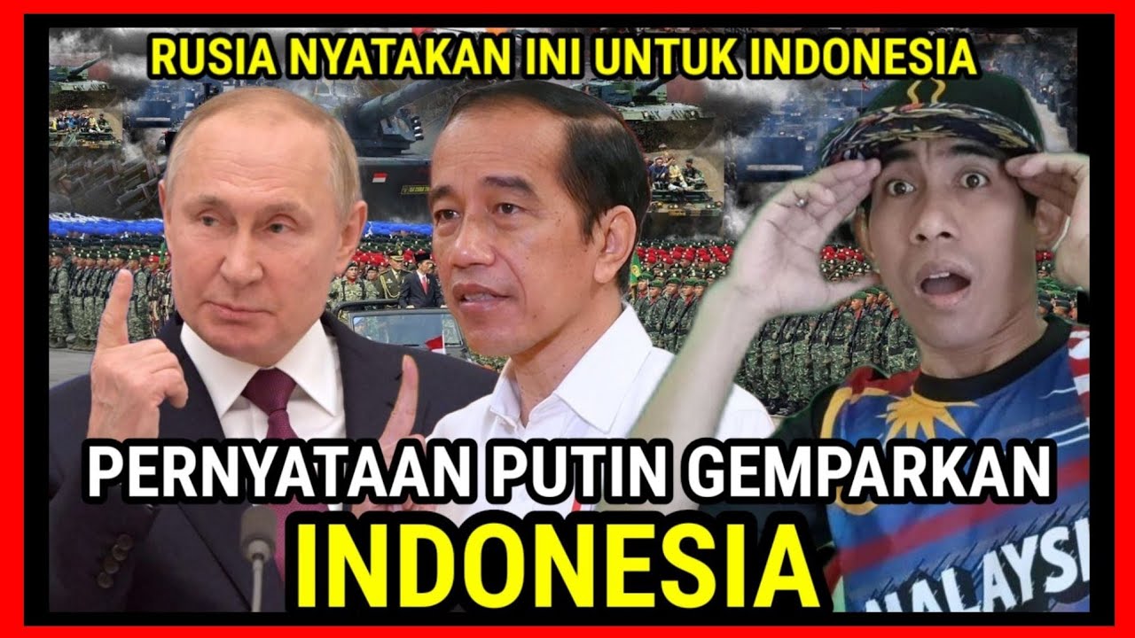 SEDANG HEBOH !! RUSIA AKUI INDONESIA JADI NEGARA KEKUATAN MILITER TERBESAR NAMUN...🇲🇾 REACTION
