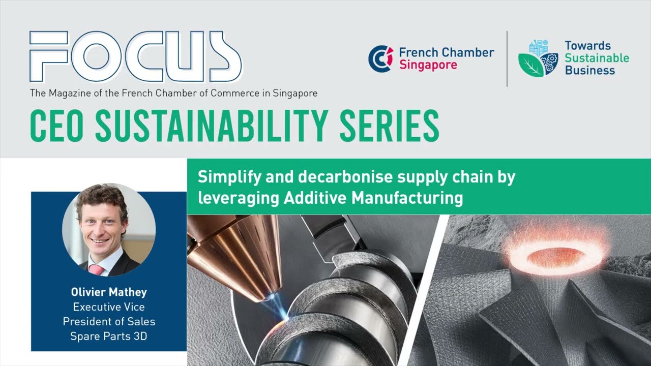 FOCUS - Simplify and decarbonise supply chain by leveraging Additive Manufacturing (SpareParts 3D)