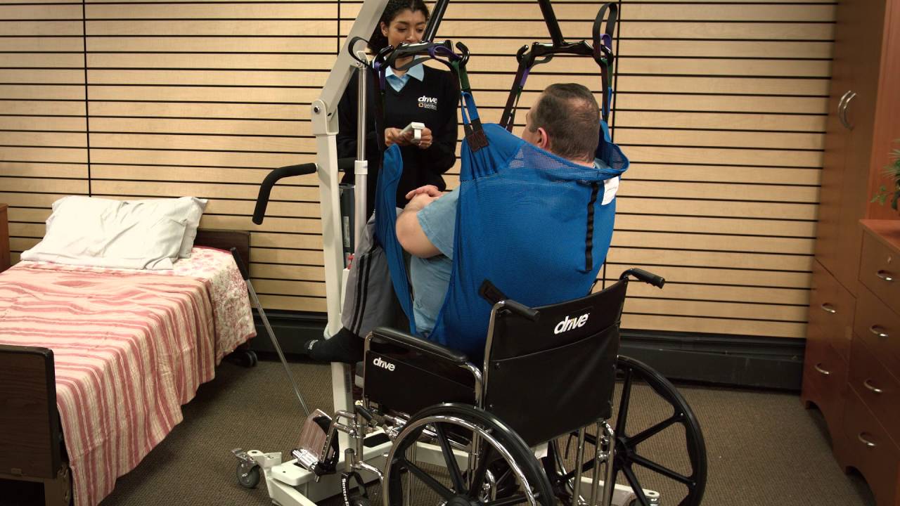 How-To-Use the Drive DeVilbiss Bariatric Patient Lift