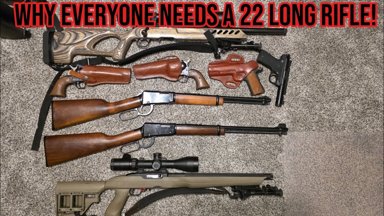 Почему каждому нужна винтовка калибра .22 Long Rifle