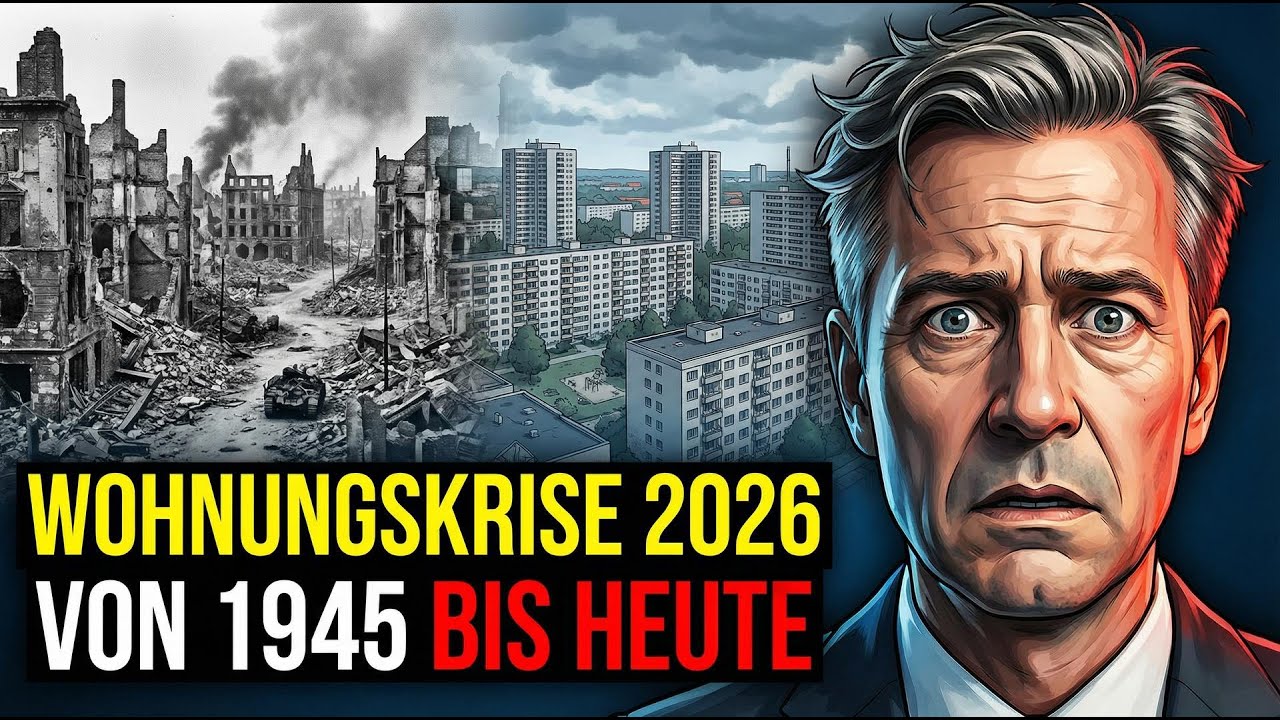 WOHNUNGSKRISE 2026: Warum Deutschland die Krise von 1945 bis heute spürt