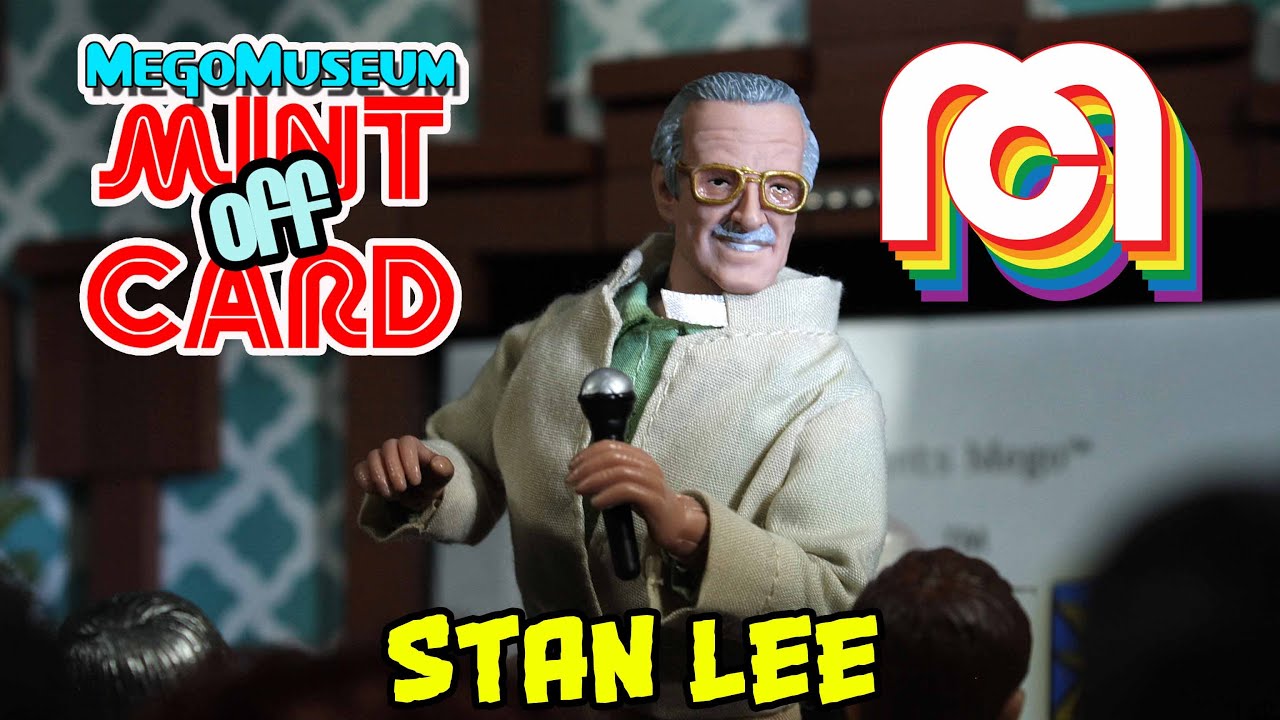 Mego Stan Lee (Mint Off Card Review- MegoMuseum)