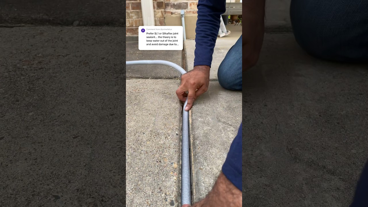 Часть 1 из 3: использование Sikaflex для ремонта деформационных швов #сделайсам #как #ремонтдома ...