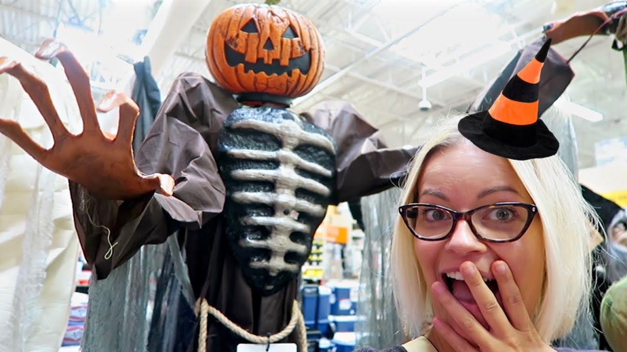 HALLOWEEN W SKLEPACH W USA🎃2019: DEKORACJE, KOSTIUMY, MAKEUP