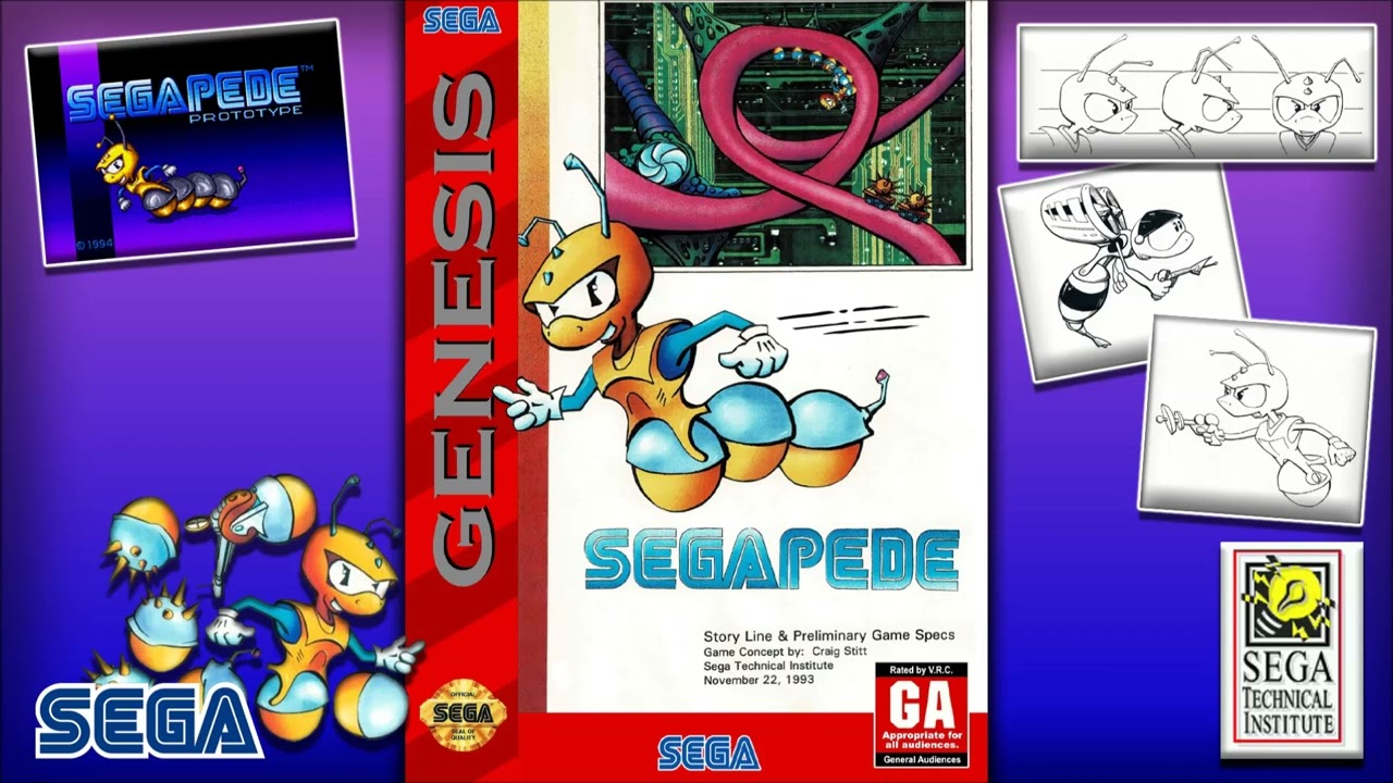 SEGAPEDE -02- Unused Track 01 (SEGA GEN/MD) - OST *Prototype*