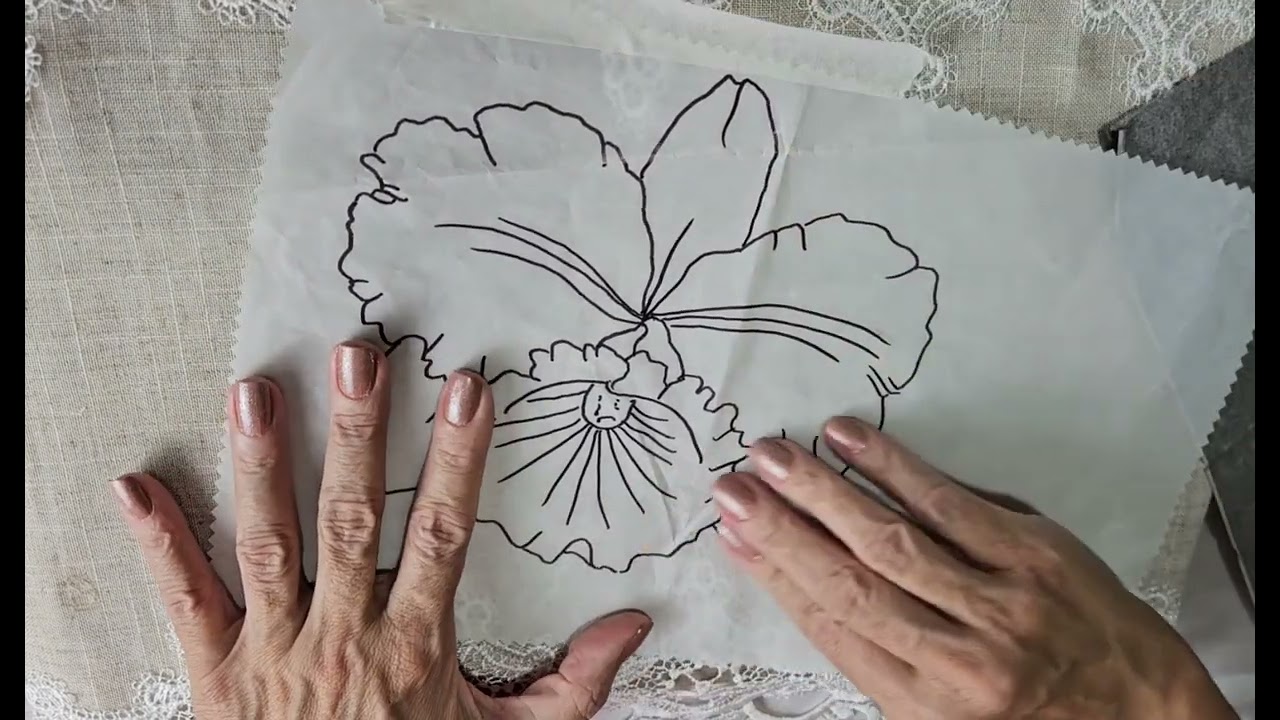Como tirar o risco para pintar no tecido? Dica para iniciante #art #artesanato #pinturaemtecido