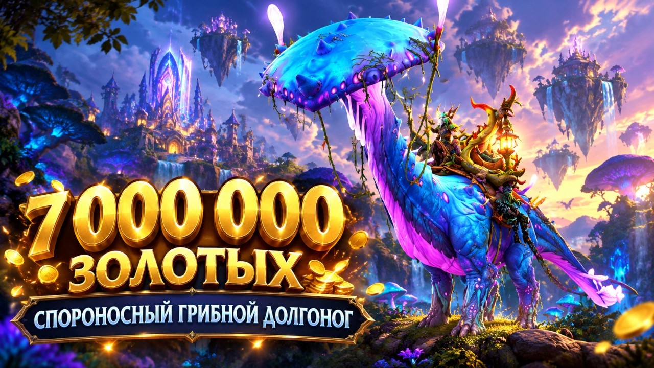💰 МАУНТ ЗА 7 000 000 ЗОЛОТЫХ! Аукцион, ремонт, почта и трансмог | World of Warcraft: Midnight 12.1.5