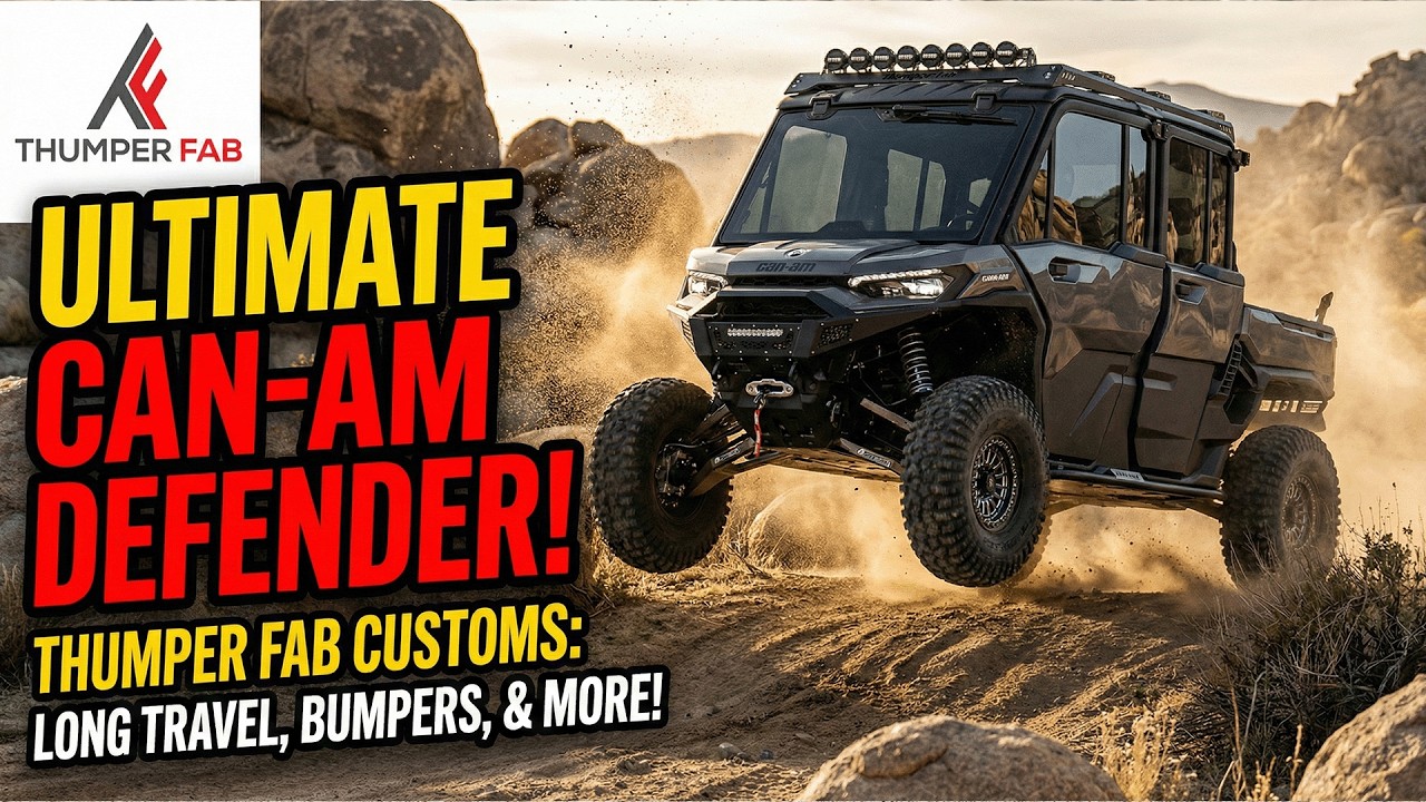 Полная пошаговая инструкция по сборке кастомного Can-Am Defender MAX Limited HD11.