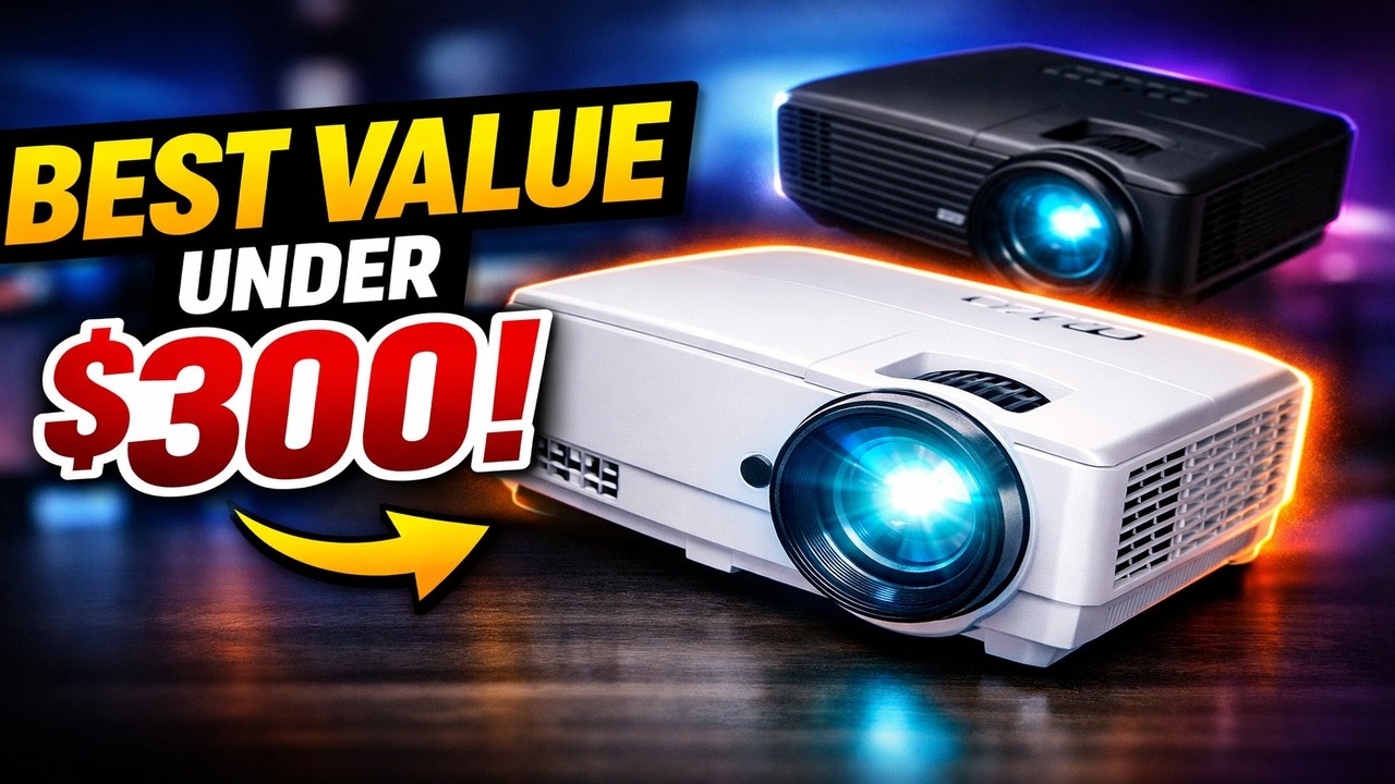 Best Projector Under 300 in 2026 💰📽️ | 🏆 Top 5 Budget Picks Reviewed