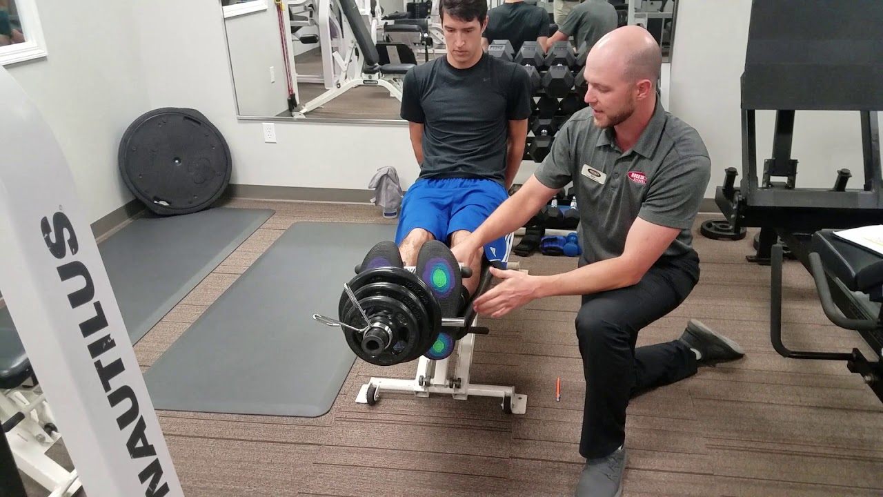 Strengthening the ankle muscles to prevent injuries