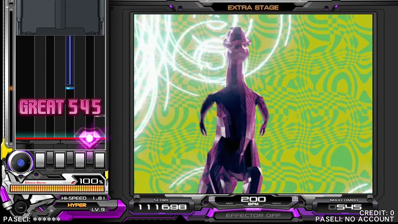 beatmania IIDX 27 HEROIC VERSE T-REX vs Velociraptor (In the Far east euphoria) SPH 正規