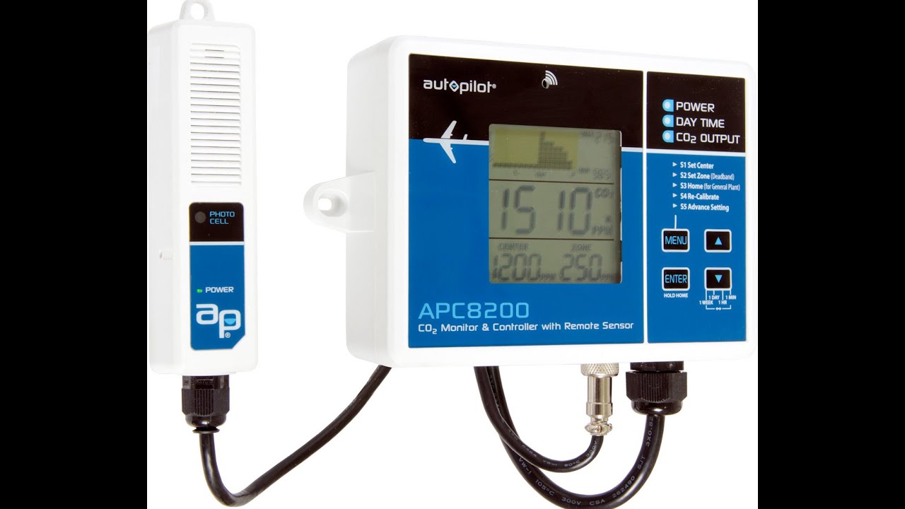 Auto Pilot 『APC8200』Co2(二酸化炭素)濃度制御装置
