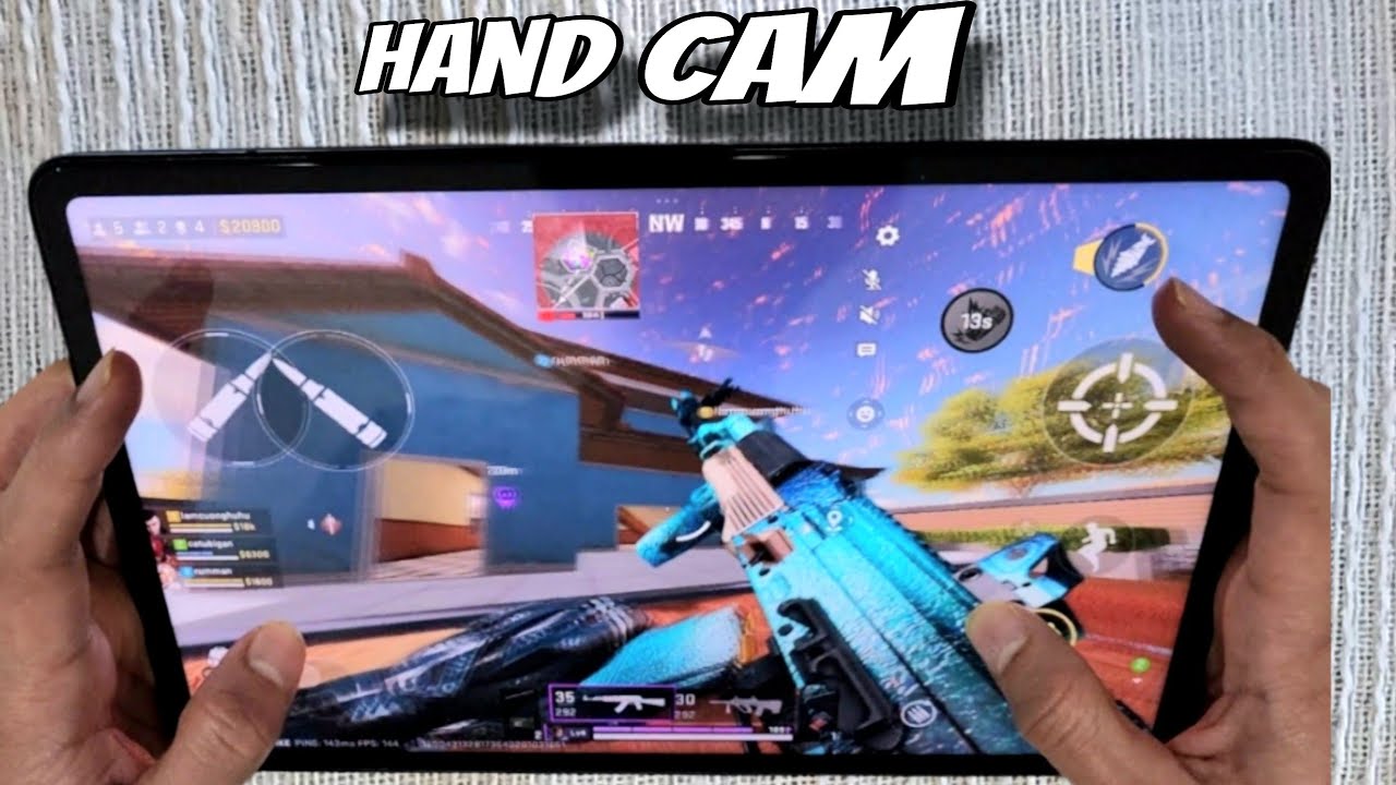 120 FOV 😈 Blood Strike Mobile ⚡️144 FPS on Xiaomi Pad 6 