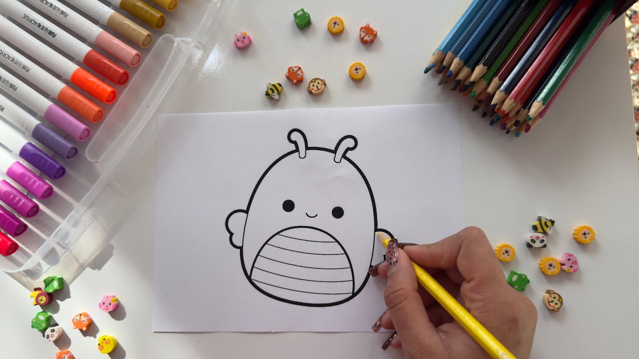 Watch This Cute Drawing Come to Life 😍 | Kawaii Coloring