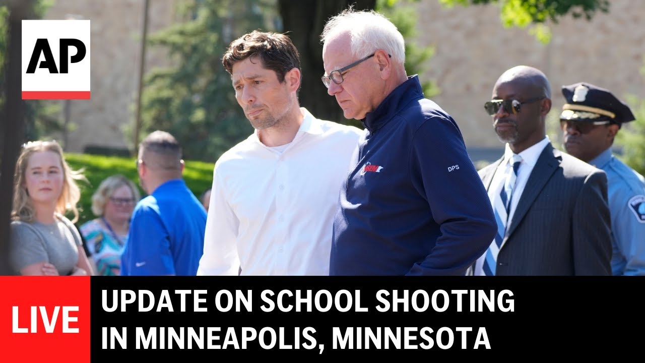 LIVE: Press conference on school shooting in Minneapolis, Minnesota