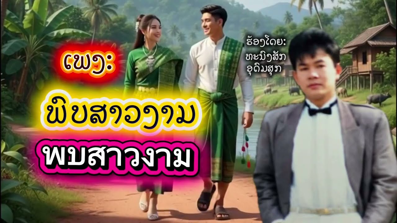 ເພງ:ພົບສາວງາມ/พบสาวงาม /ທະນົງສັກ ອຸດົມສຸກ /ດົນຕຣີ ຂຽວ ແຍ້ມວົງສາ #music  /Ai 