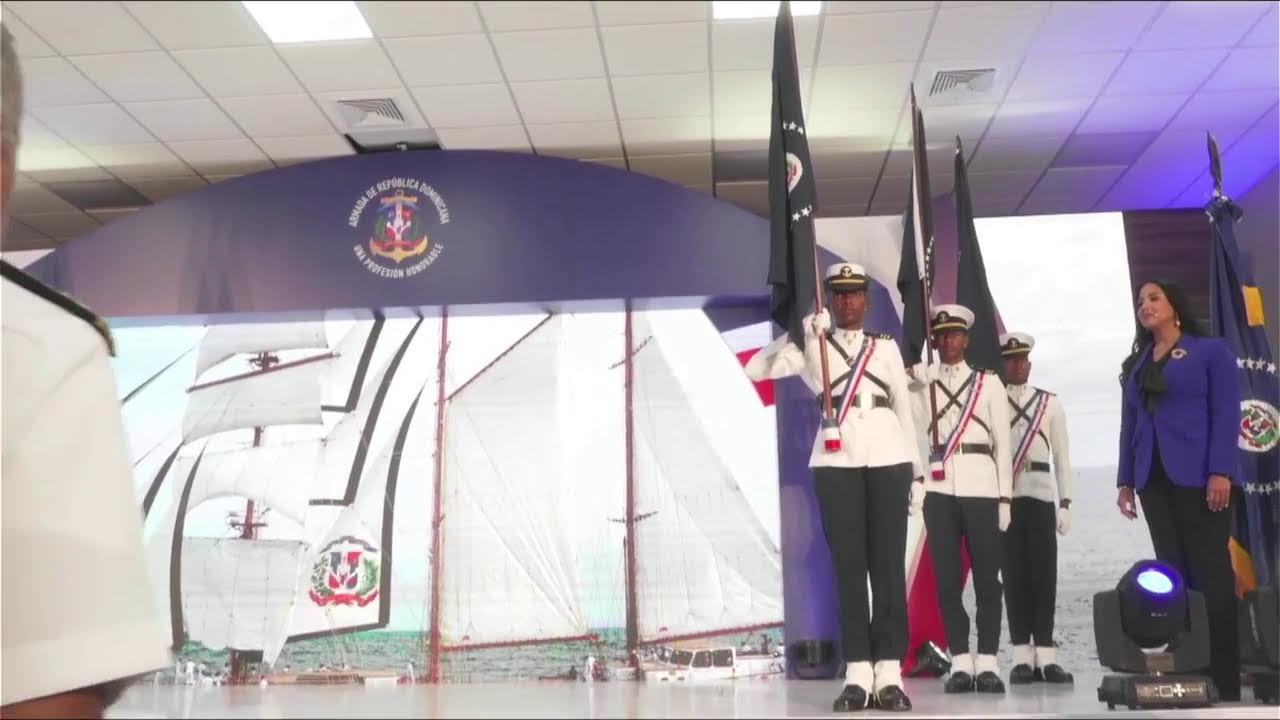 Armada de República Dominicana - Ceremonia de entrega de certificados y reconocimientos académicos