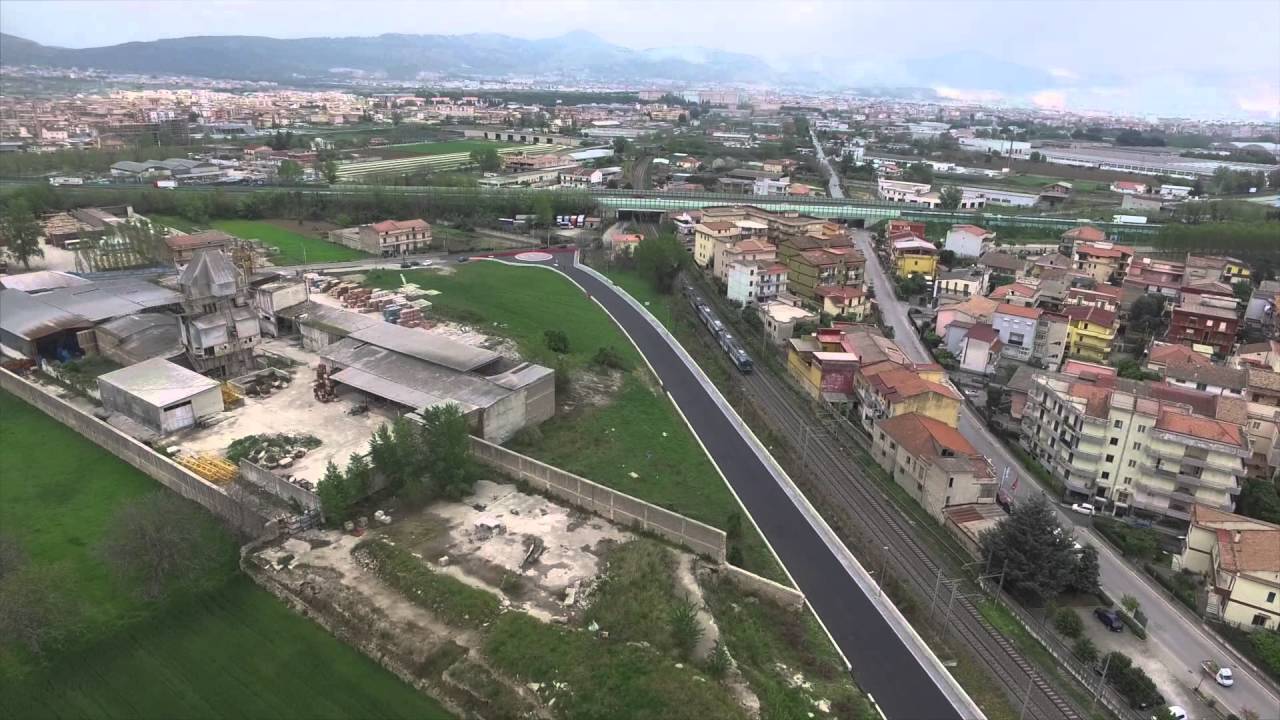 Inseguimento treno con drone