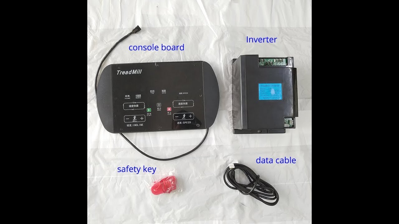 Bring your commercial treadmill back to running - AC motor control set