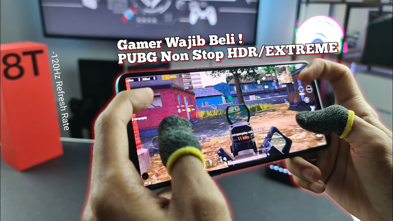 Prestasi Memuaskan ! Seksa OnePlus 8T PUBG Non Stop HDR/Extreme !