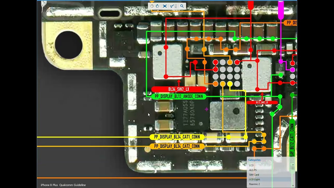iPhone 8 Plus Qualcomm LCD Light Solution  Backlight Problem Fix  Display Repair Guide