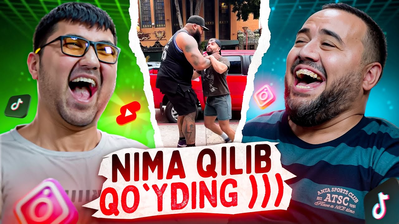 TIKTOK - REAKSIYA - DAVAY KULISHAMIZ ( 18-SON ) - NIMA QILIB QO'YDING